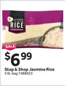 Stop&Shop Stop & Shop Jasmine Rice offer