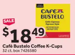 Stop&Shop Café Bustelo Coffee K-Cups offer