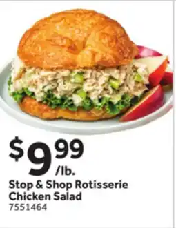 Stop&Shop Stop & Shop Rotisserie Chicken Salad offer