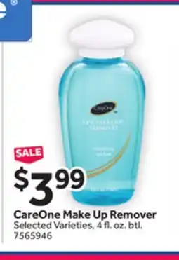 Stop&Shop CareOne Make Up Remover offer
