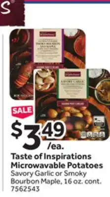 Stop&Shop Taste of Inspirations Microwavable Potatoes offer