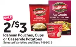 Stop&Shop Idahoan Pouches, Cups or Casserole Potatoes offer