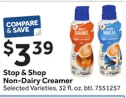 Stop&Shop Stop & Shop Non-Dairy Creamer offer