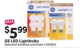 Stop&Shop GE LED Lightbulbs offer