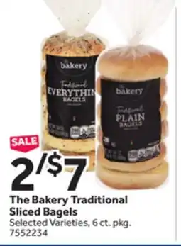 Stop&Shop The Bakery Traditional Sliced Bagels offer
