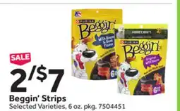 Stop&Shop Beggin' Strips offer