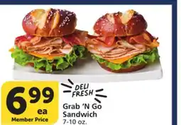 Vons Grab'N Go Sandwich offer