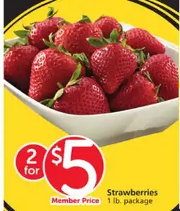 Vons Strawberries offer