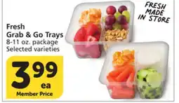 Vons Fresh Grab & Go Trays offer