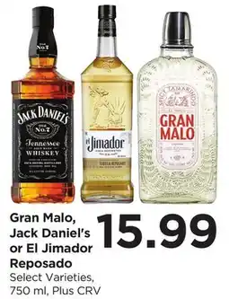 Food 4 Less Gran Malo, Jack Daniel's or El Jimador Reposado offer