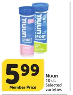 Vons Nuun offer