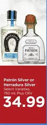 Food 4 Less Patrón Silver or Herradura Silver offer