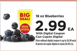 Food 4 Less 18 oz Blueberries offer