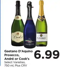 Food 4 Less Gaetano D'Aquino Prosecco, André or Cook's offer