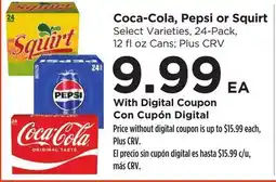Food 4 Less Coca-Cola, Pepsi or Squirt offer
