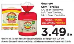 Food 4 Less Guerrero Corn Tortillas offer