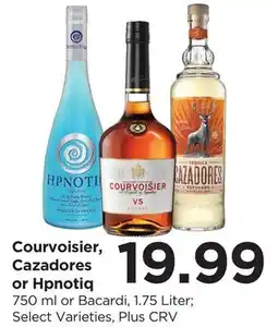 Food 4 Less Courvoisier, Cazadores or Hpnotiq offer