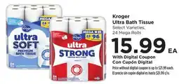Food 4 Less Kroger Ultra Bath Tissue offer