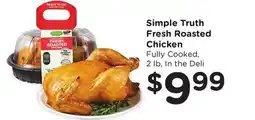 Ralphs Simple Truth Fresh Roasted Chicken offer