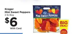 Ralphs Kroger Mini Sweet Peppers offer