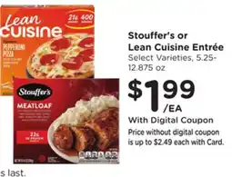 Ralphs Stouffer's or Lean Cuisine Entrée offer