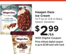 Ralphs Haagen Dazs Ice Cream offer