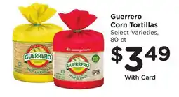 Ralphs Guerrero Corn Tortillas offer