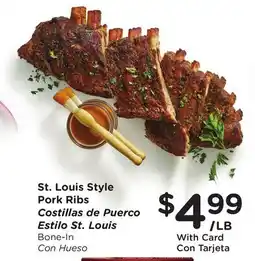 Ralphs St. Louis Style Pork Ribs offer