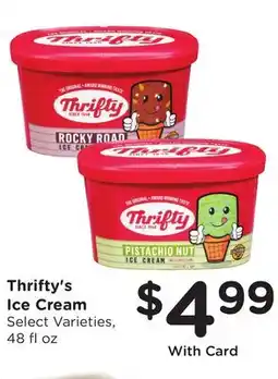 Ralphs Thrifty's Ice Cream offer