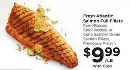 Ralphs Fresh Atlantic Salmon Full Fillets offer
