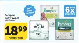 Pavilions Pampers Baby Wipes offer
