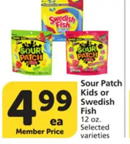 Pavilions Sour Patch Kids or Swedish Fish offer