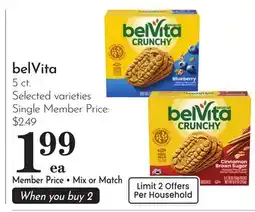 Pavilions belVita offer
