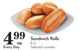 Pavilions Sandwich Rolls offer