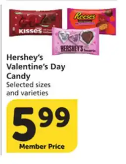 Pavilions Hershey's Valentine's Day Candy offer