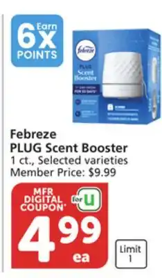 Pavilions Febreze PLUG Scent Booster offer