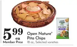 Pavilions Open Nature Pita Chips offer