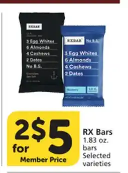 Pavilions RX Bars offer