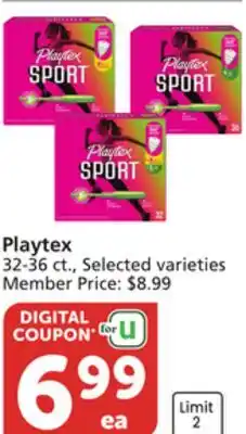 Pavilions Playtex offer