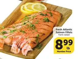Albertsons Fresh Atlantic Salmon Fillets offer