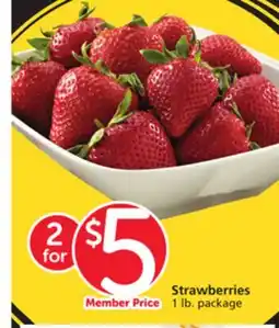 Albertsons Strawberries offer