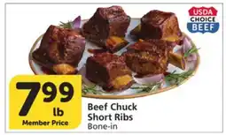 Albertsons Beef Chuck Short Ribs offer