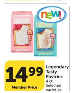 Albertsons Legendary Tasty Pastries offer