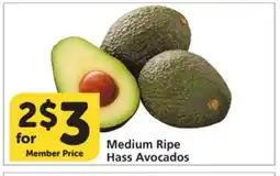Albertsons Medium Ripe Hass Avocados offer