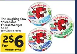 Albertsons The Laughing Cow Spreadable Cheese Wedges offer