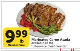 Albertsons Marinated Carne Asada offer