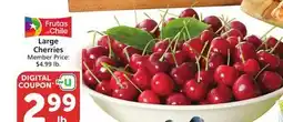 Albertsons Large Cherries offer