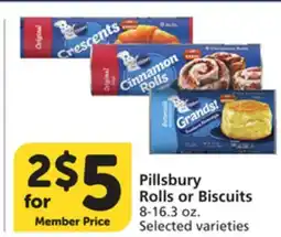Albertsons Pillsbury Rolls or Biscuits offer
