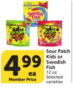 Albertsons Sour Patch Kids or Swedish Fish offer