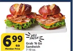 Albertsons Grab'N Go Sandwich offer